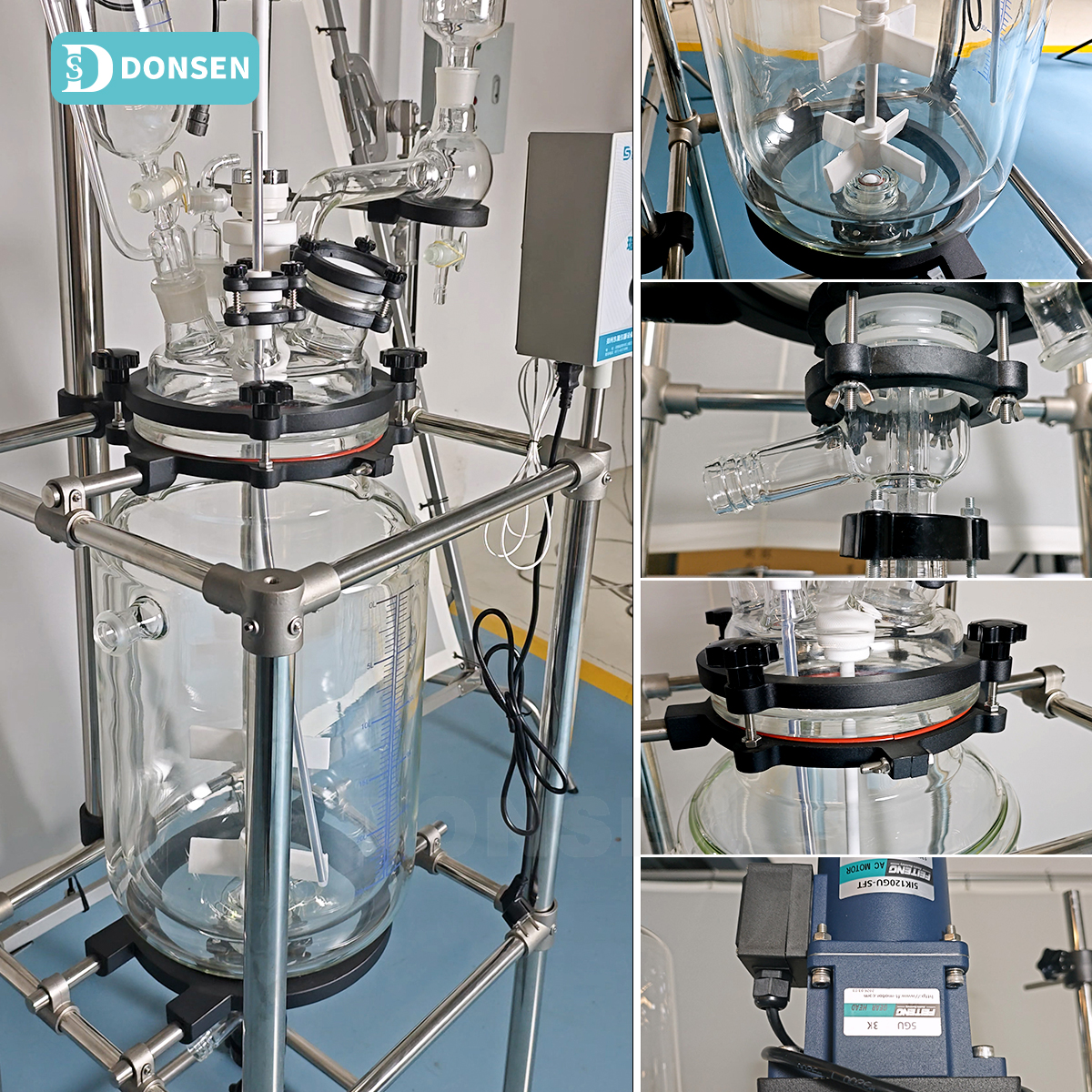 Jacketed Glass Reactor - 图片 2