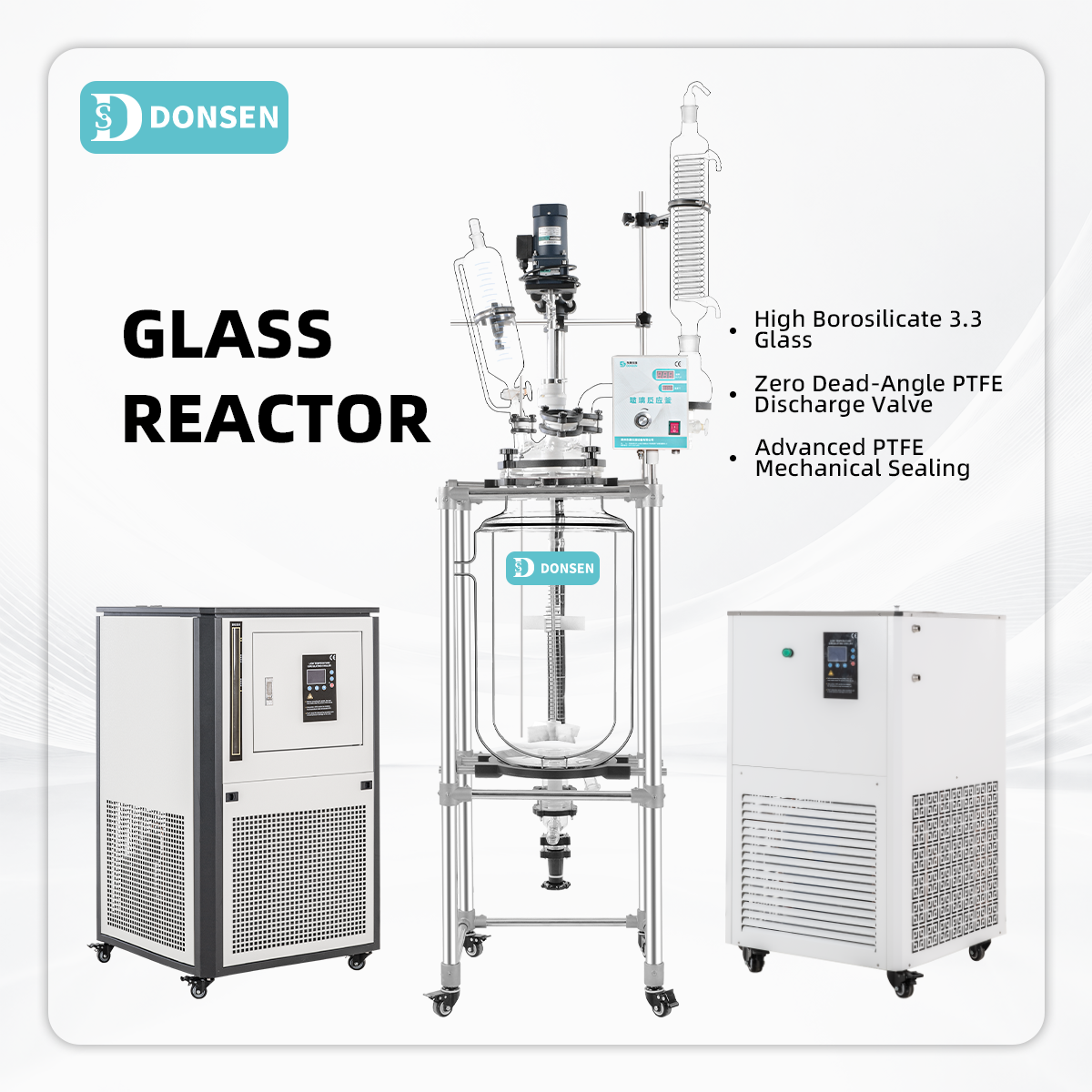 Jacketed Glass Reactor